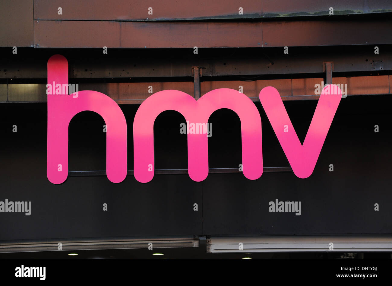 The HMV Store on Market Street Manchester City Centre Stock Photo - Alamy