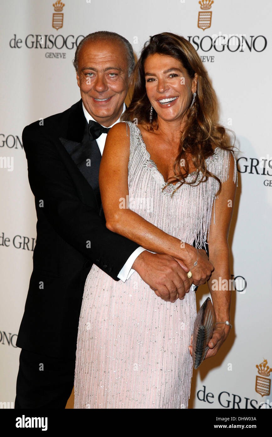 Cannes Fiona Winter Swarovski and Fawaz Gruosi at a De Grisogono party  during the 65th Cannes Film Festival Cannes, France - 23.05.12 Stock Photo  - Alamy