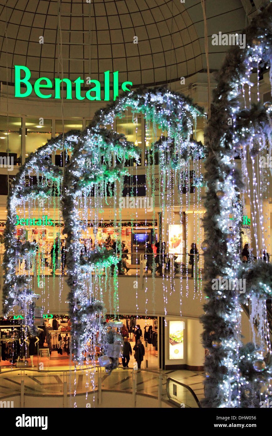 Bentalls centre lighting Bentalls centre lighting