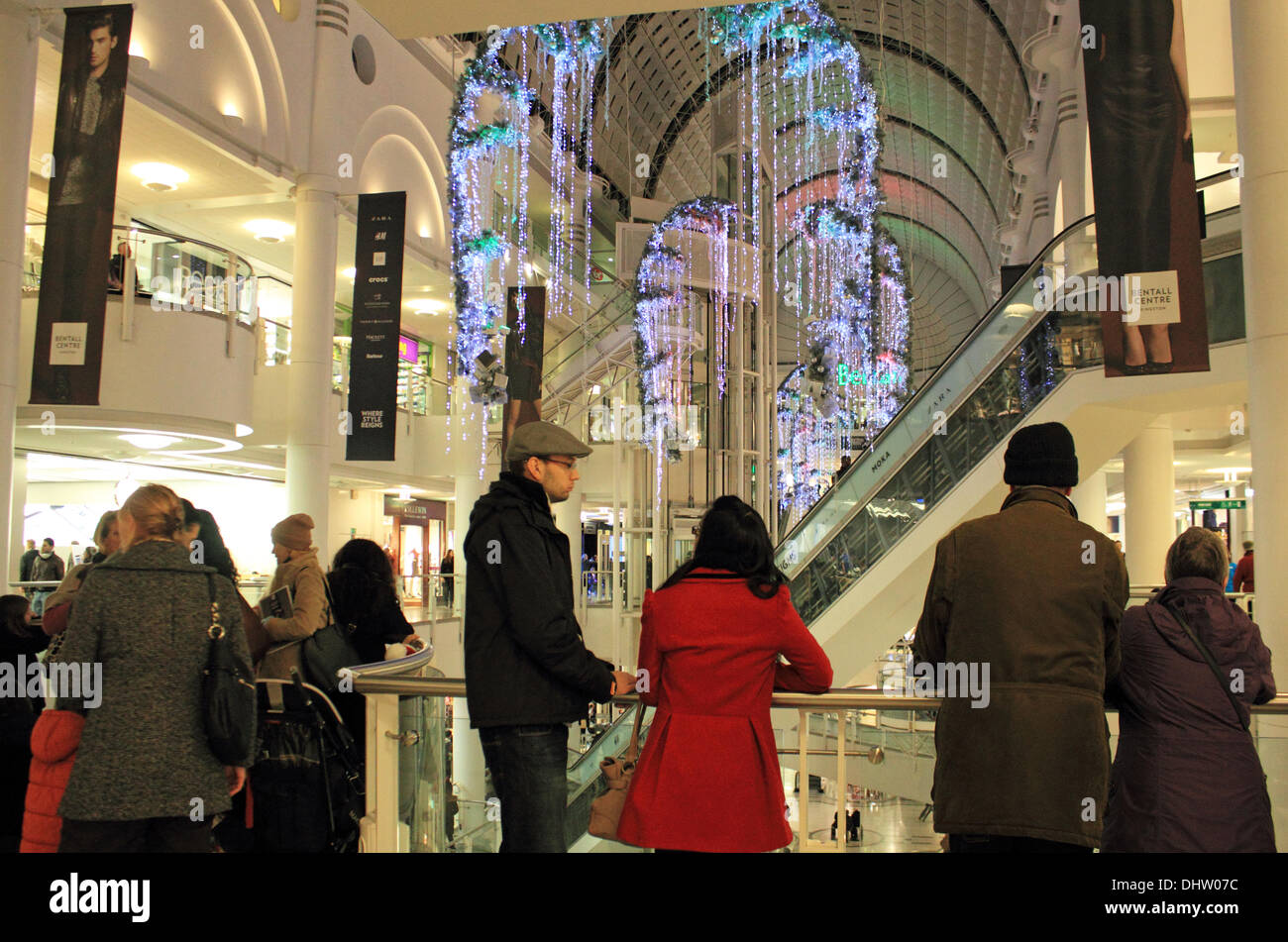 Bentalls centre lighting Bentalls centre lighting