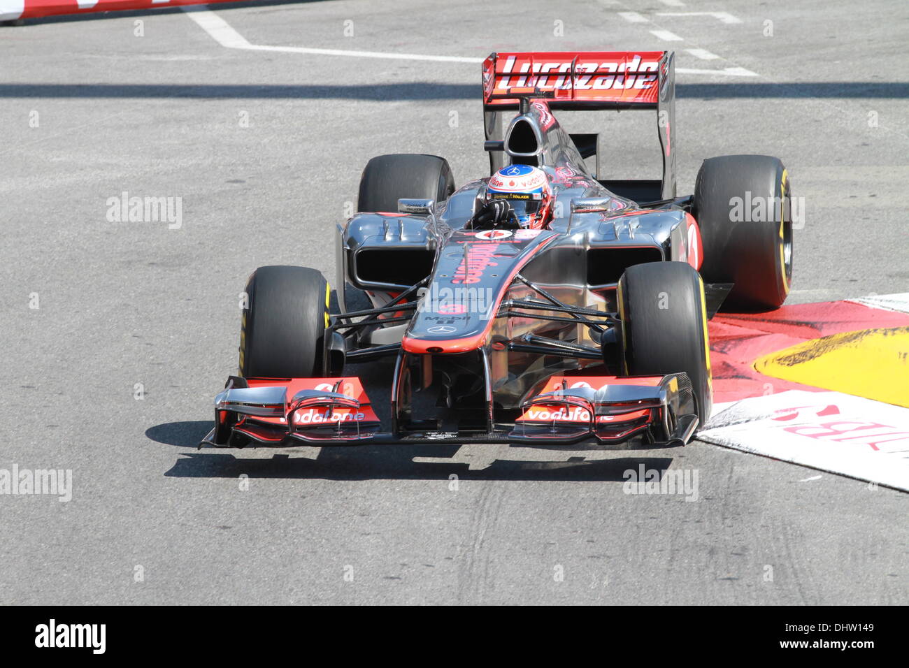 Jenson Button England Team Mclaren Mercedes F1 Formula One