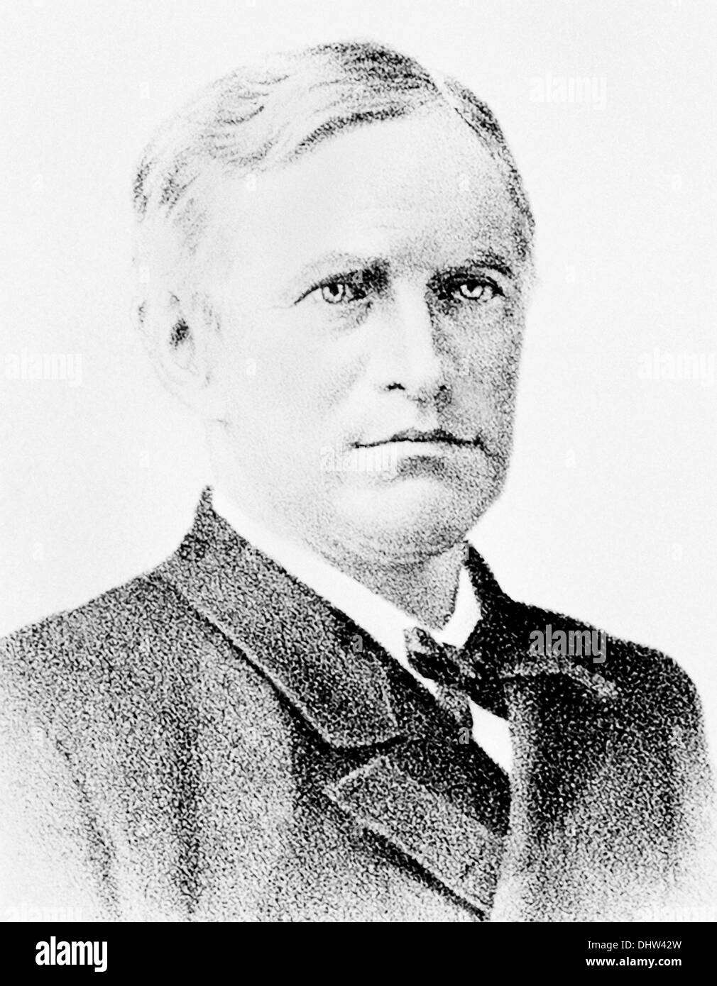 Vintage portrait of Thomas F Bayard Stock Photo Alamy