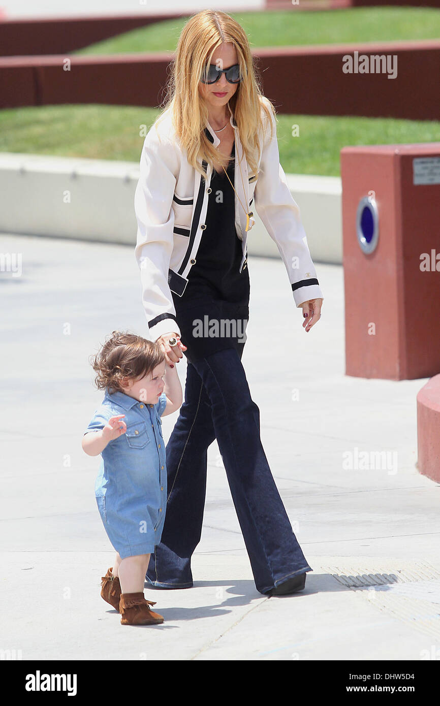 Rachel Zoe wearing flared jeans, out and about with her son Skyler in West  Hollywood Featuring: Rachel Zoe,Skyler Where: Los Angeles, CA, United  States When: 25 Sep 2013 Stock Photo - Alamy