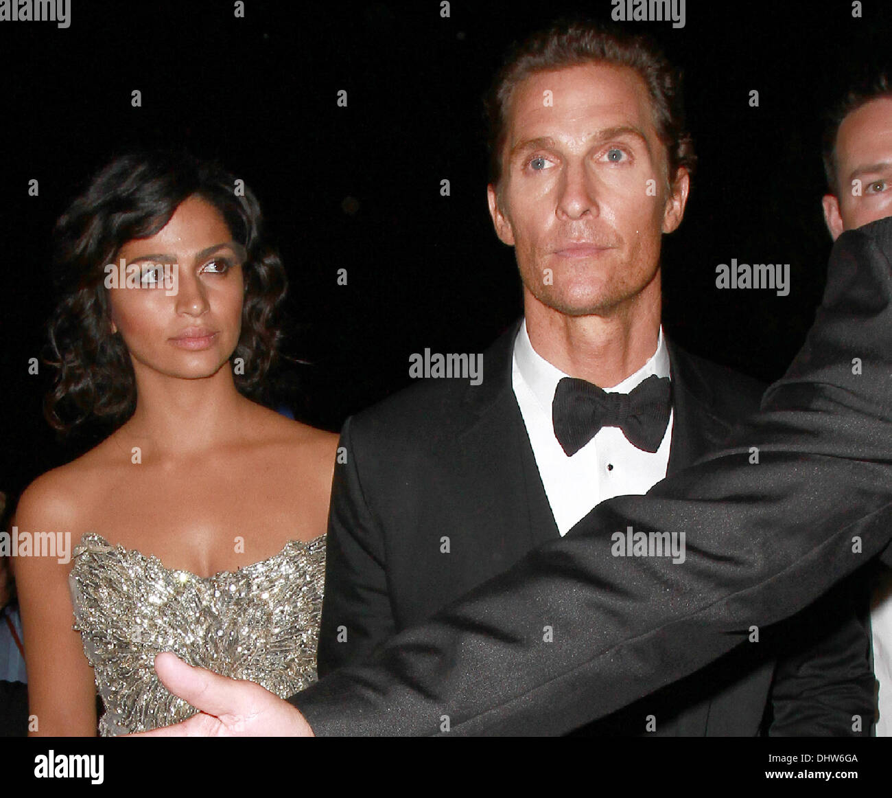 Matthew McConaughey and Camila Alves 'Mud' premiere departures during