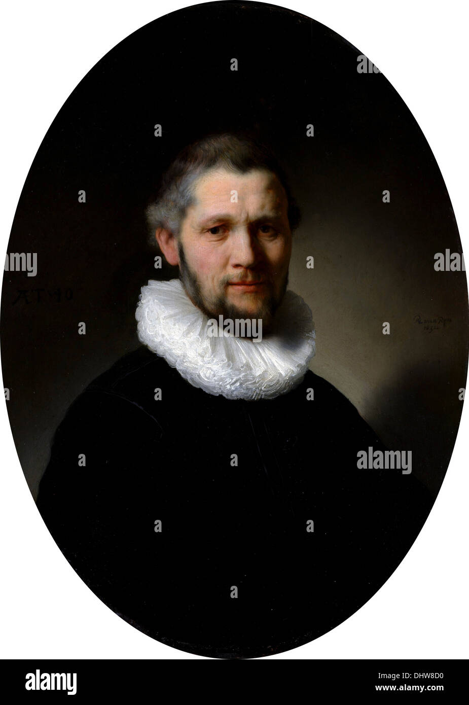 Rembrandt portrait of a man hi-res stock photography and images - Alamy