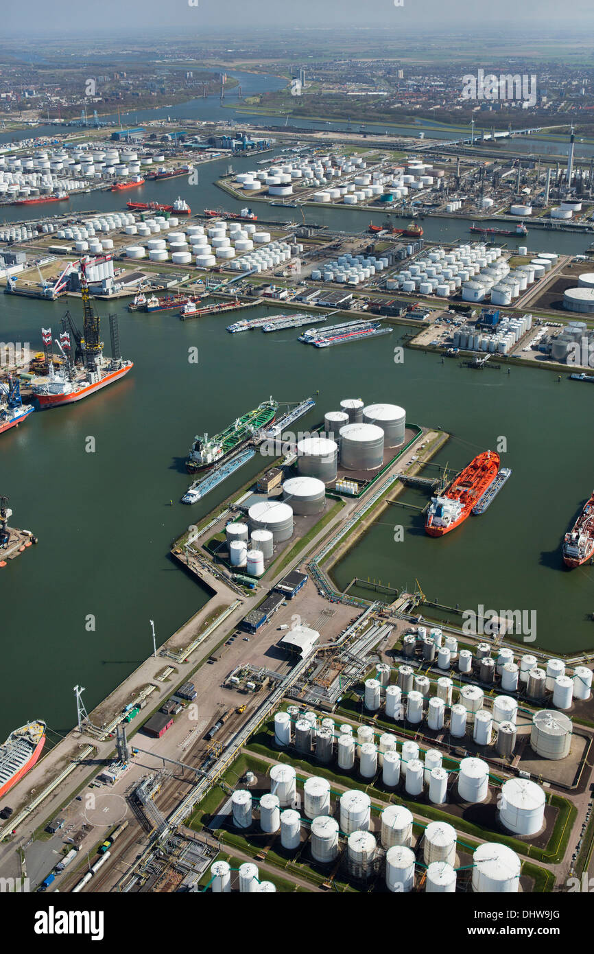 Rotterdam Aerial Port Stock Photos & Rotterdam Aerial Port Stock Images