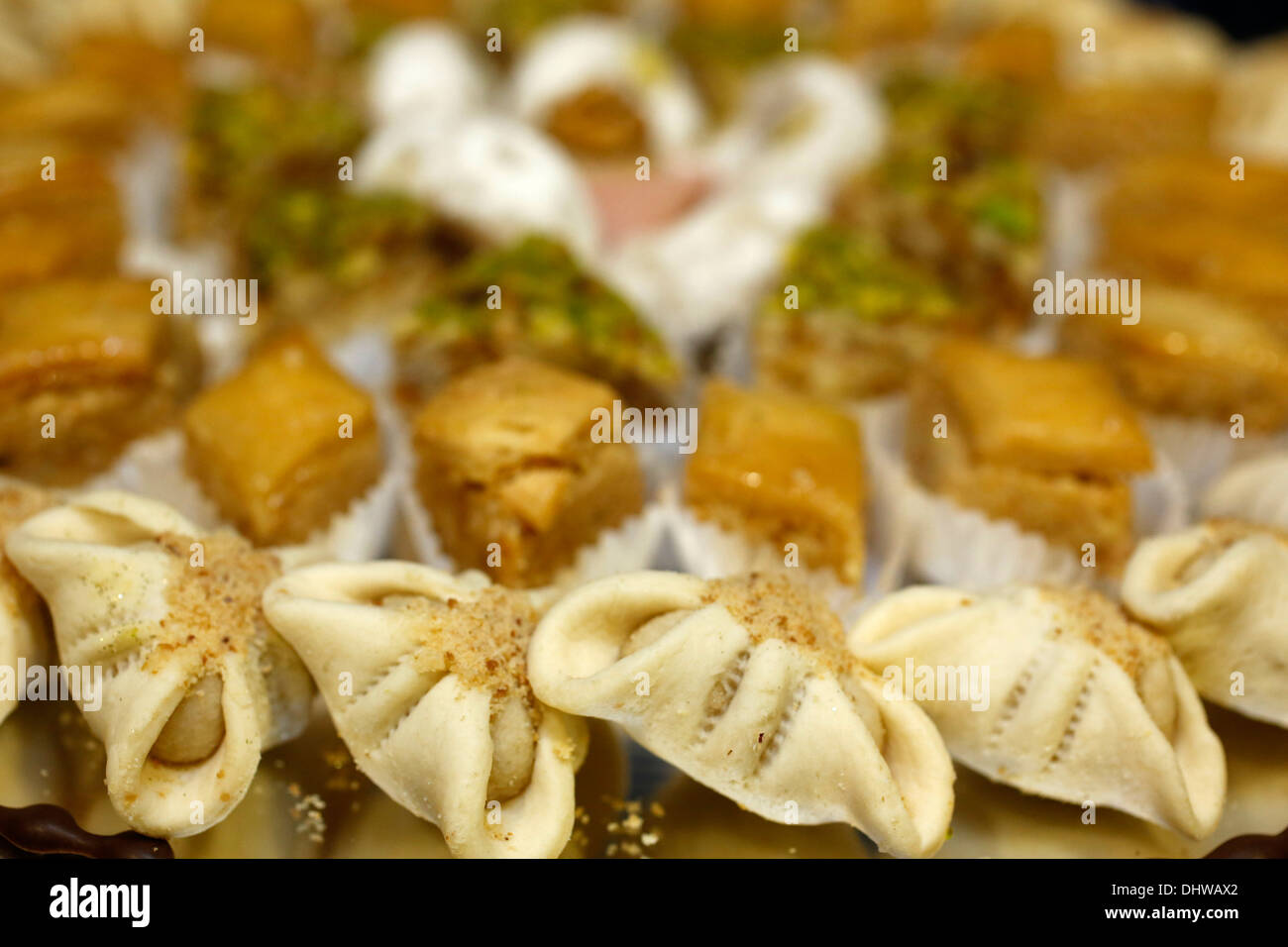 Oriental pastries Stock Photo