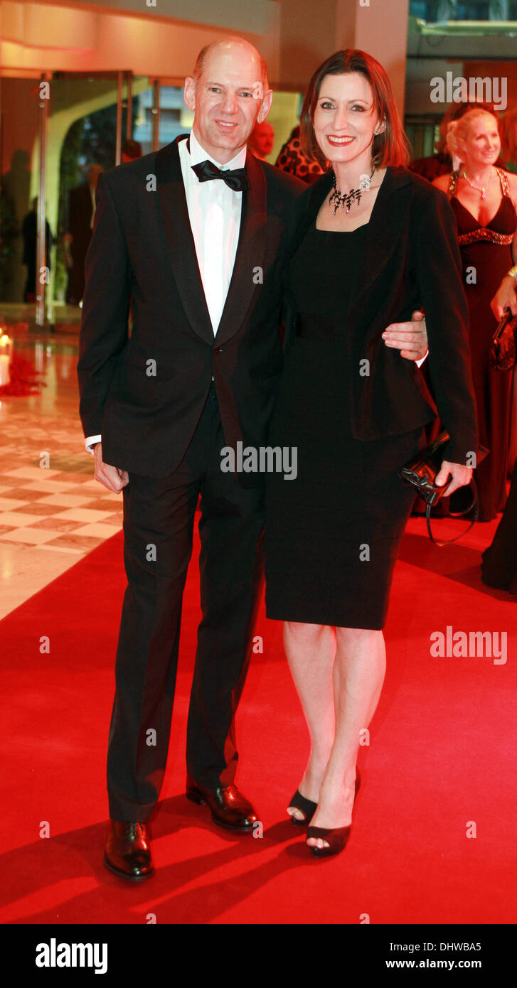 Adrian Newey and Guest at the Monaco Formula One Grand Prix Gala Dinner