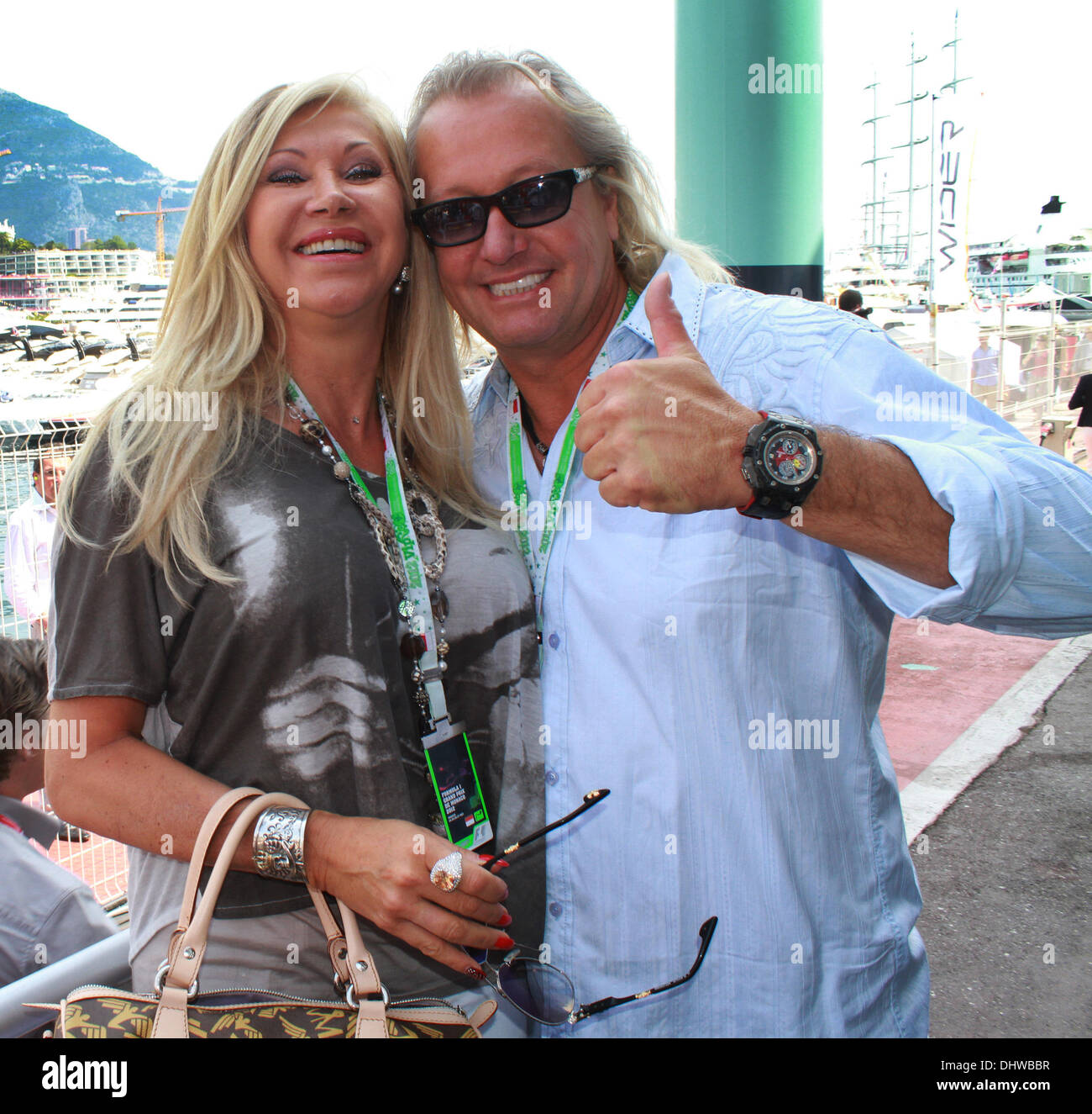 Robert Geiss and Carmen Geiss Formula One 2012 season - F1 Monaco Grand  Prix - held at Circuit de Monaco - Celebrities Monte Carlo, Monaco -  27.05.12 Stock Photo - Alamy