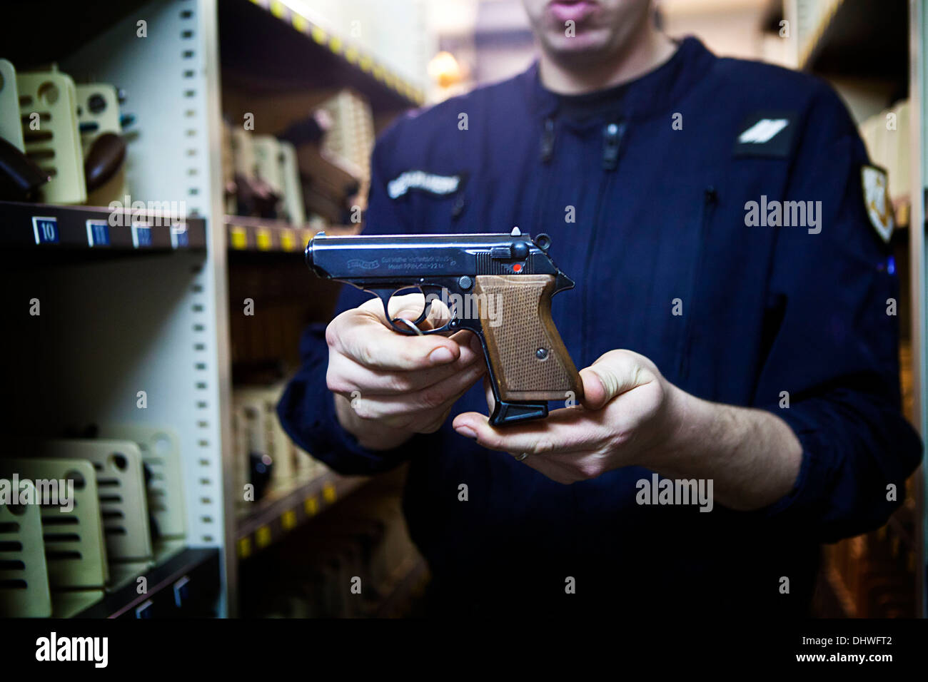 CRIME SCENE INVESTIGATION Stock Photo