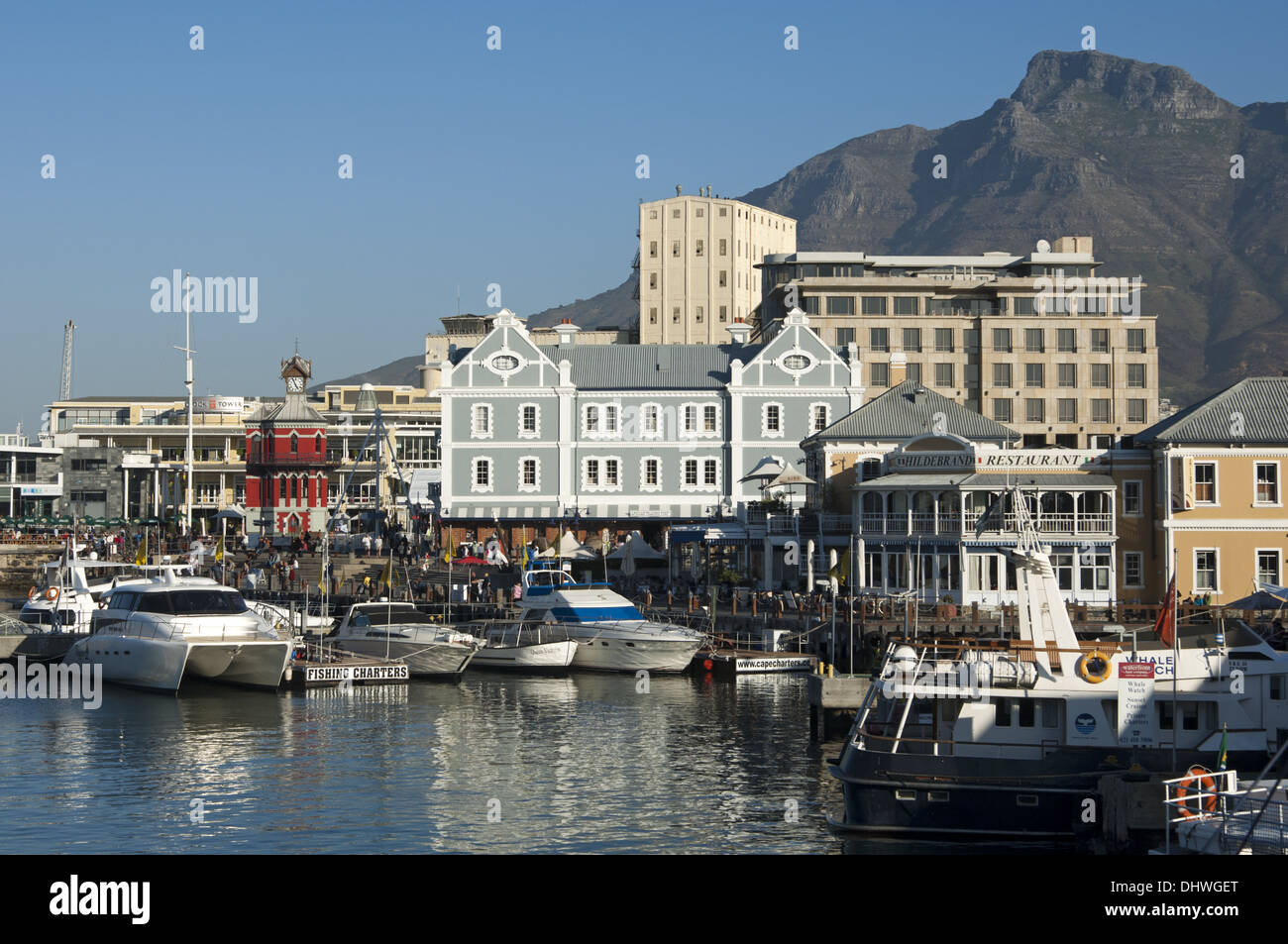 Waterfront entertainment centre, Cape Town Stock Photo
