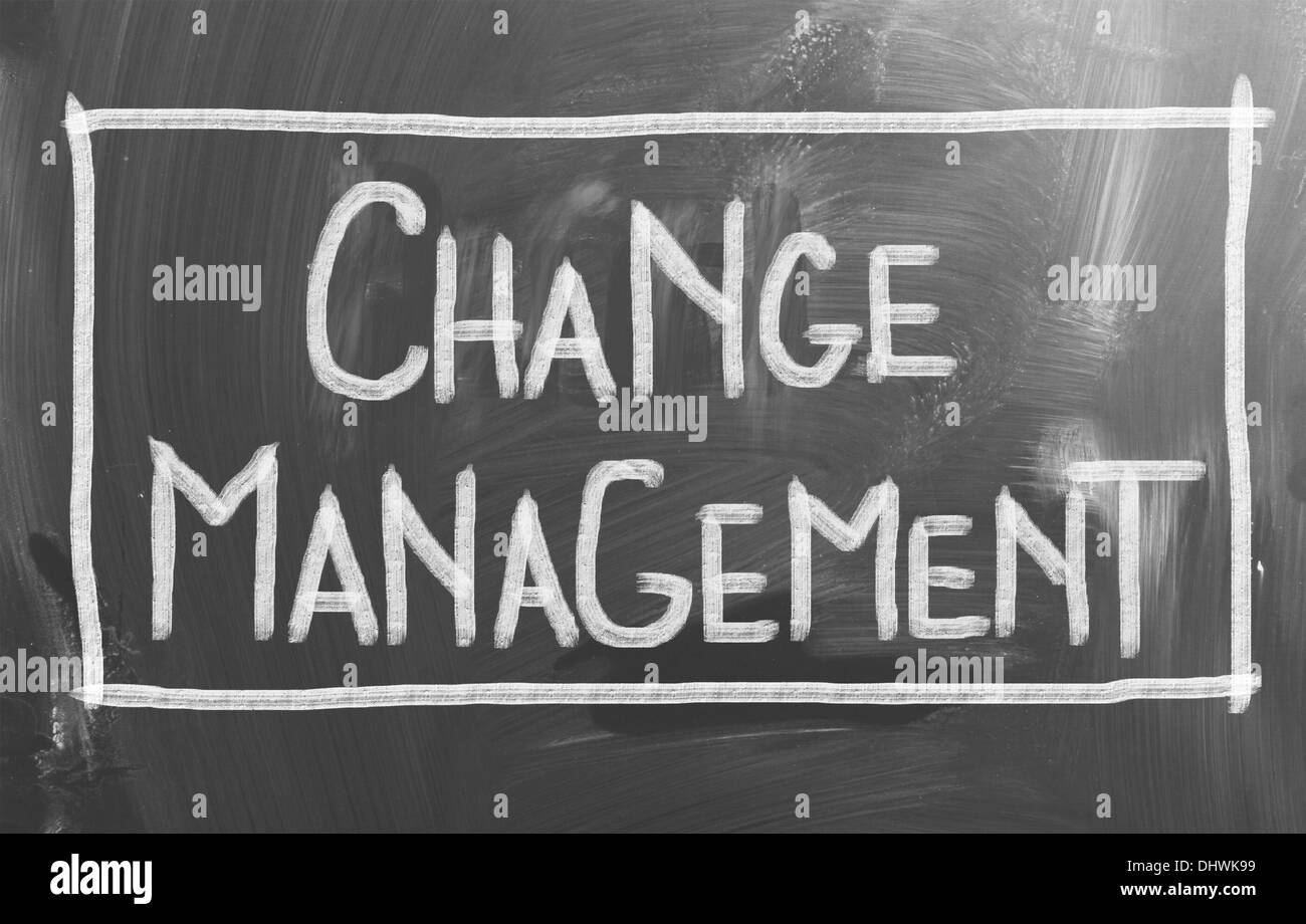 Change Management Concept Stock Photo Alamy