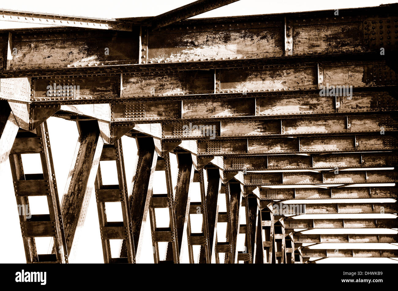 Iron bridge railroad tracks hi-res stock photography and images - Alamy