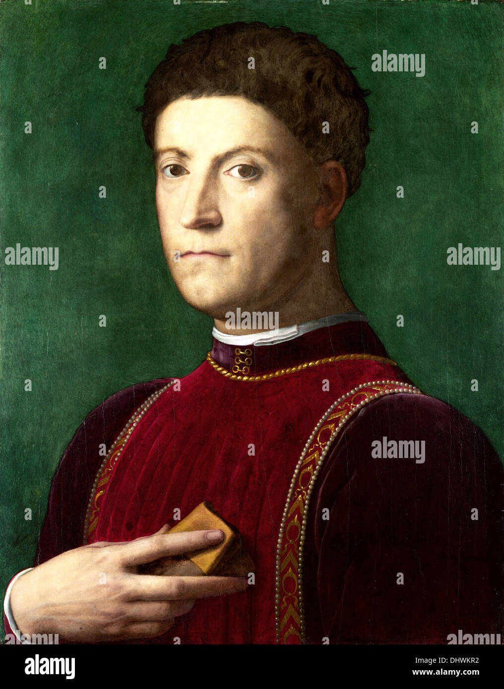 Piero di Cosimo de Medici - by Agnolo Bronzino Stock Photo