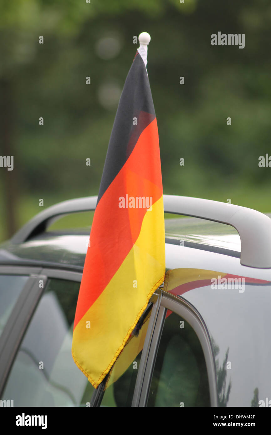 German flag car hi-res stock photography and images - Alamy