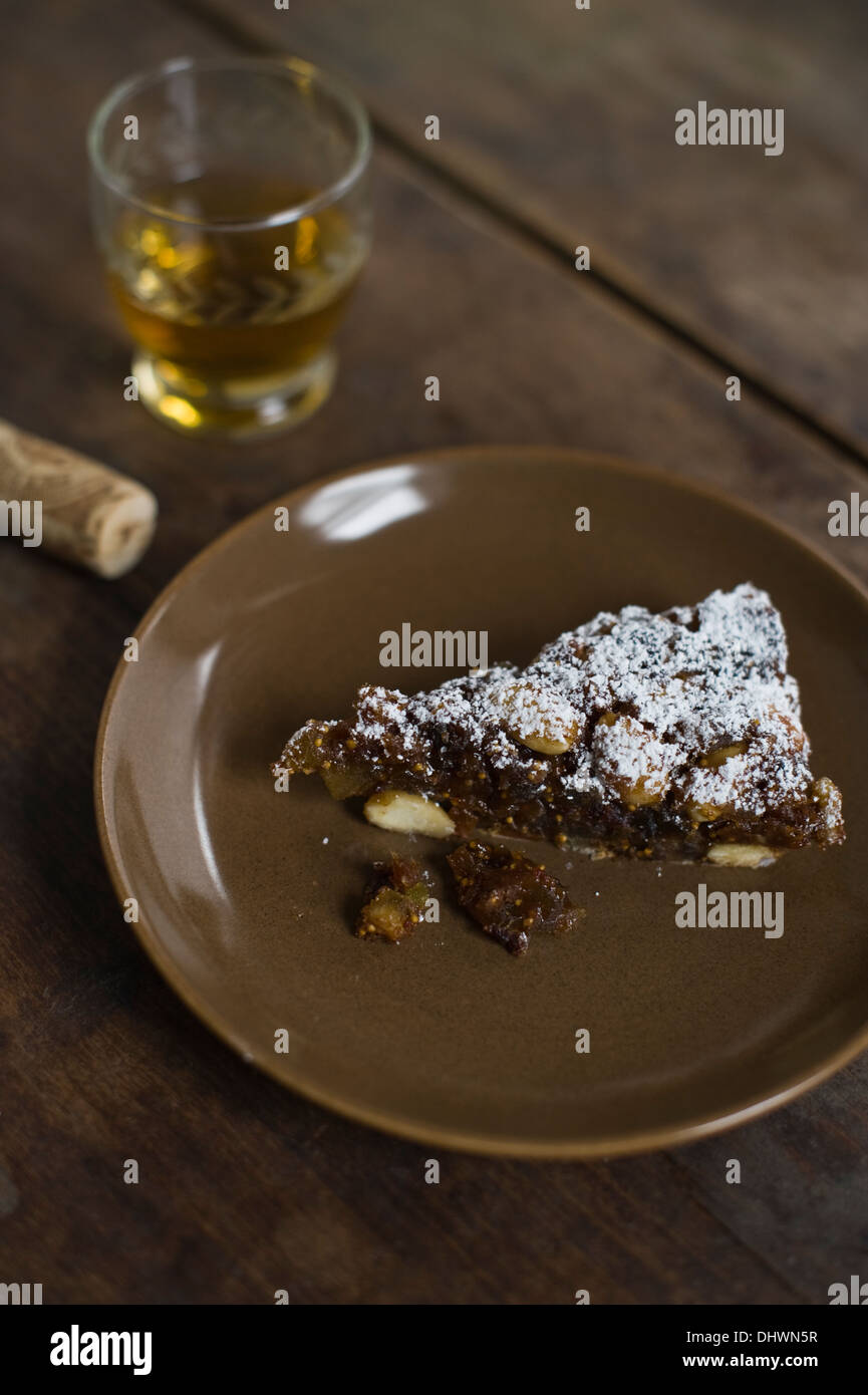 Panforte, Italian Fruit and Nut Cake Stock Photo Alamy