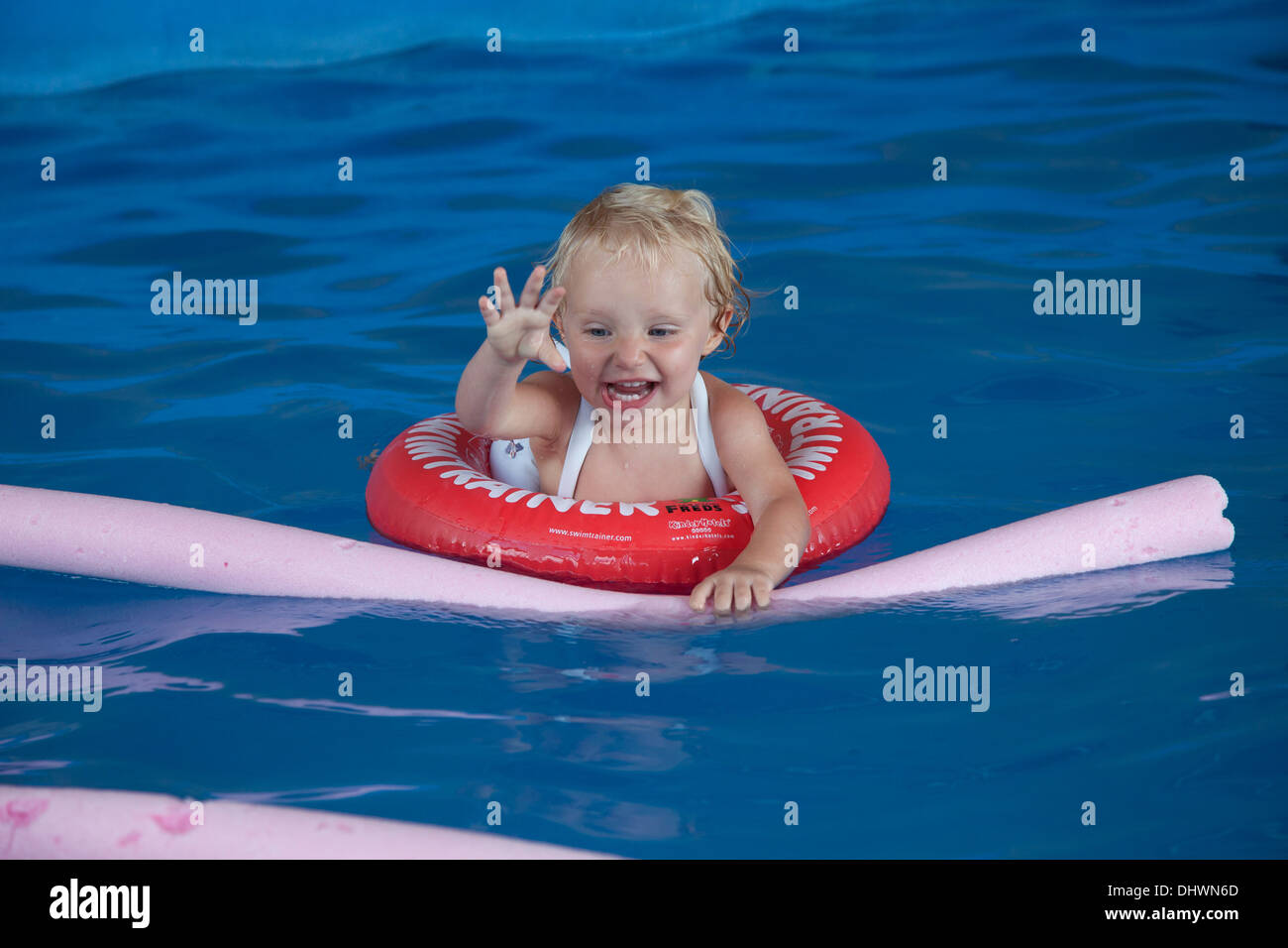 CHILD, SWIMMING POOL Stock Photo Alamy