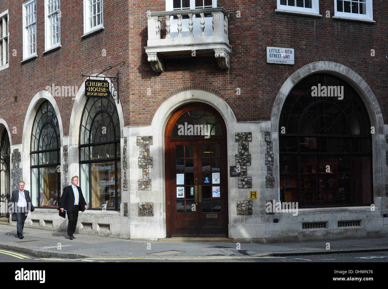 CHURCH HOUSE BOOKSHOP GT SMITH STREET LONDON SW1  UK Stock Photo