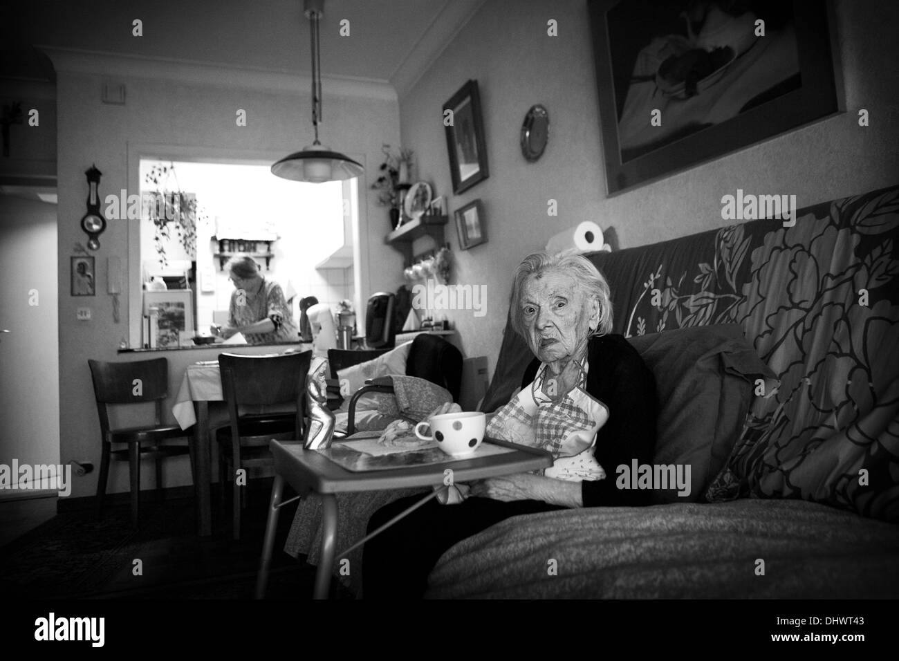 FAMILY CAREGIVER Stock Photo