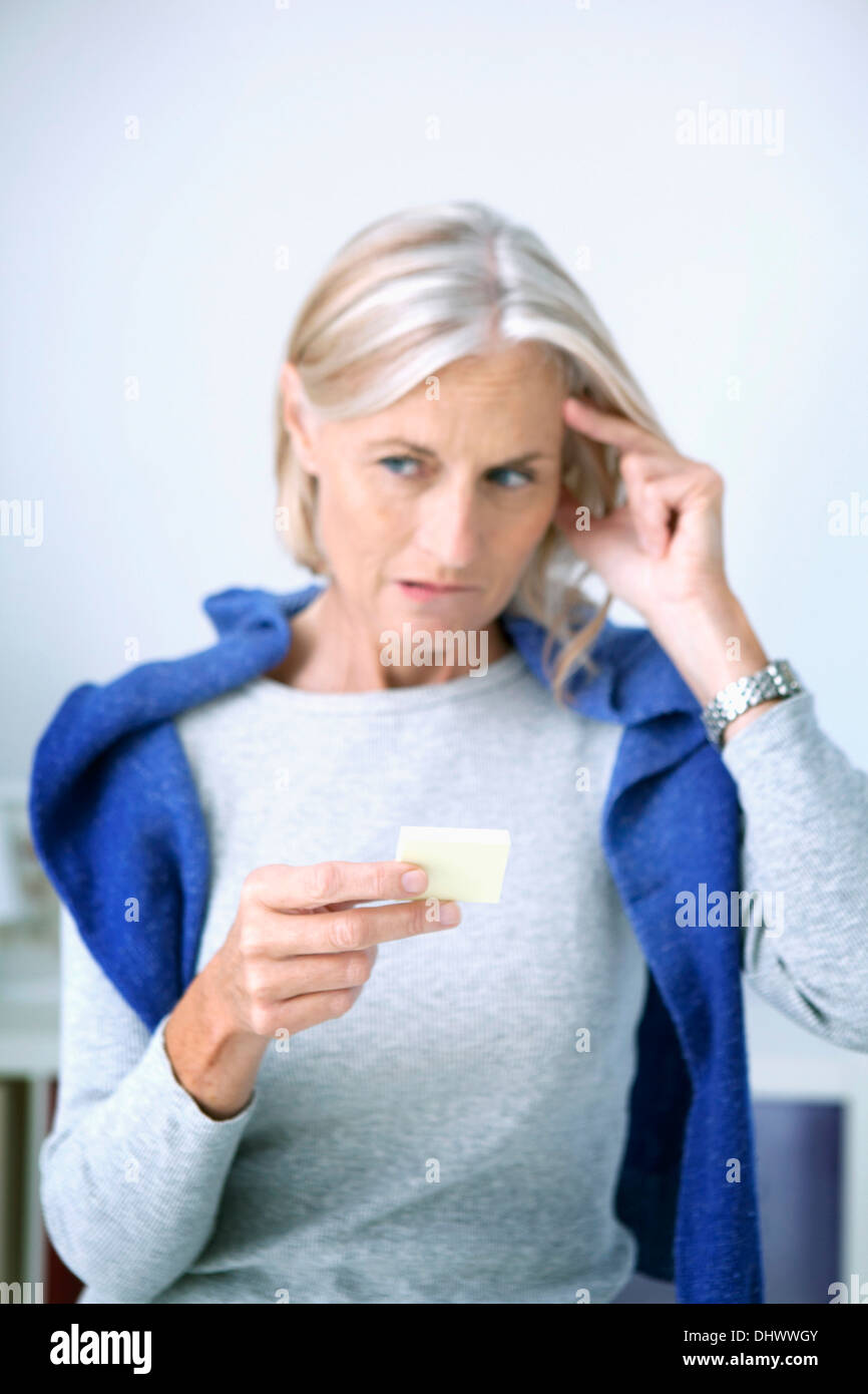 Memory aide hi-res stock photography and images - Alamy
