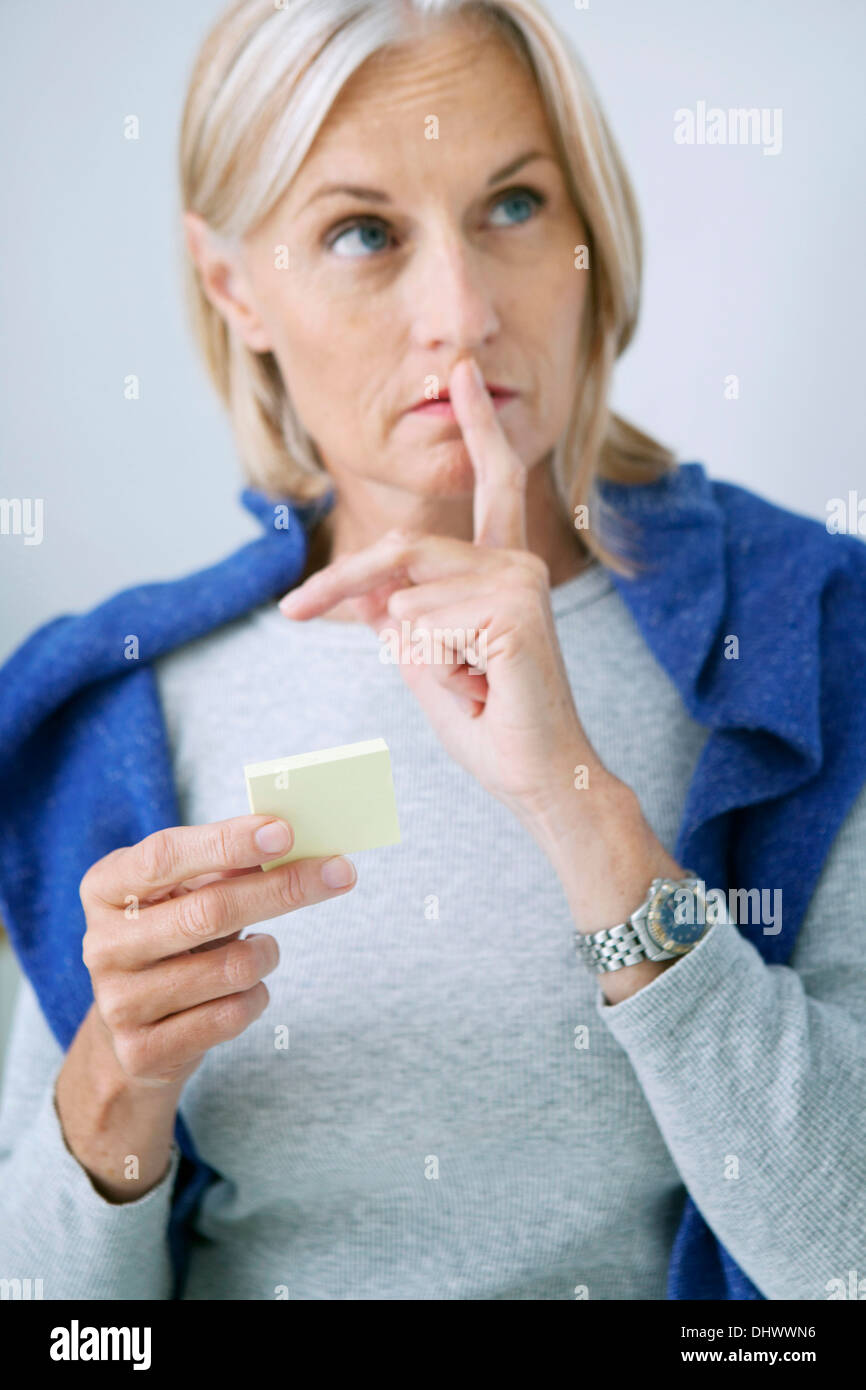 MEMORY DISORDER Stock Photo