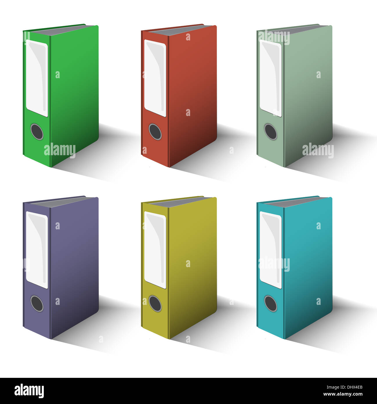 Files and Folders Vector Stock Photo - Alamy