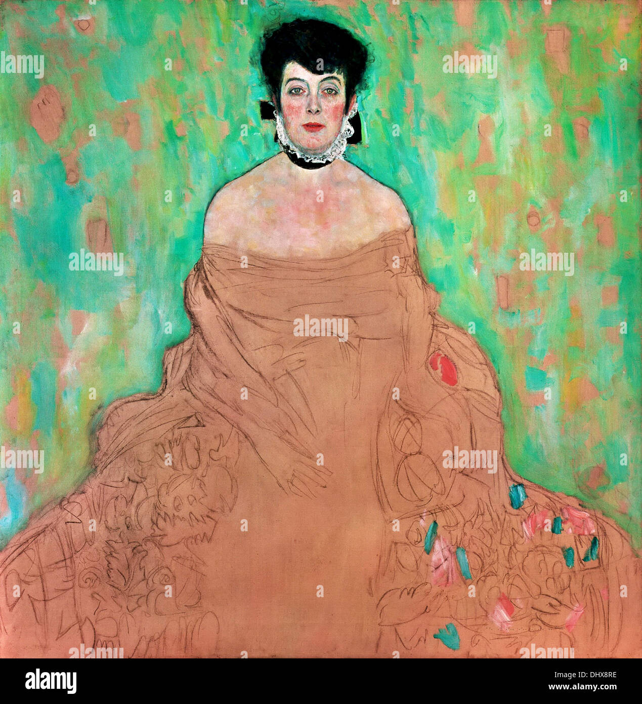 Amazon.com: Gustav Klimt-Amalie Zuckerkandl 1918 Canvas Wall