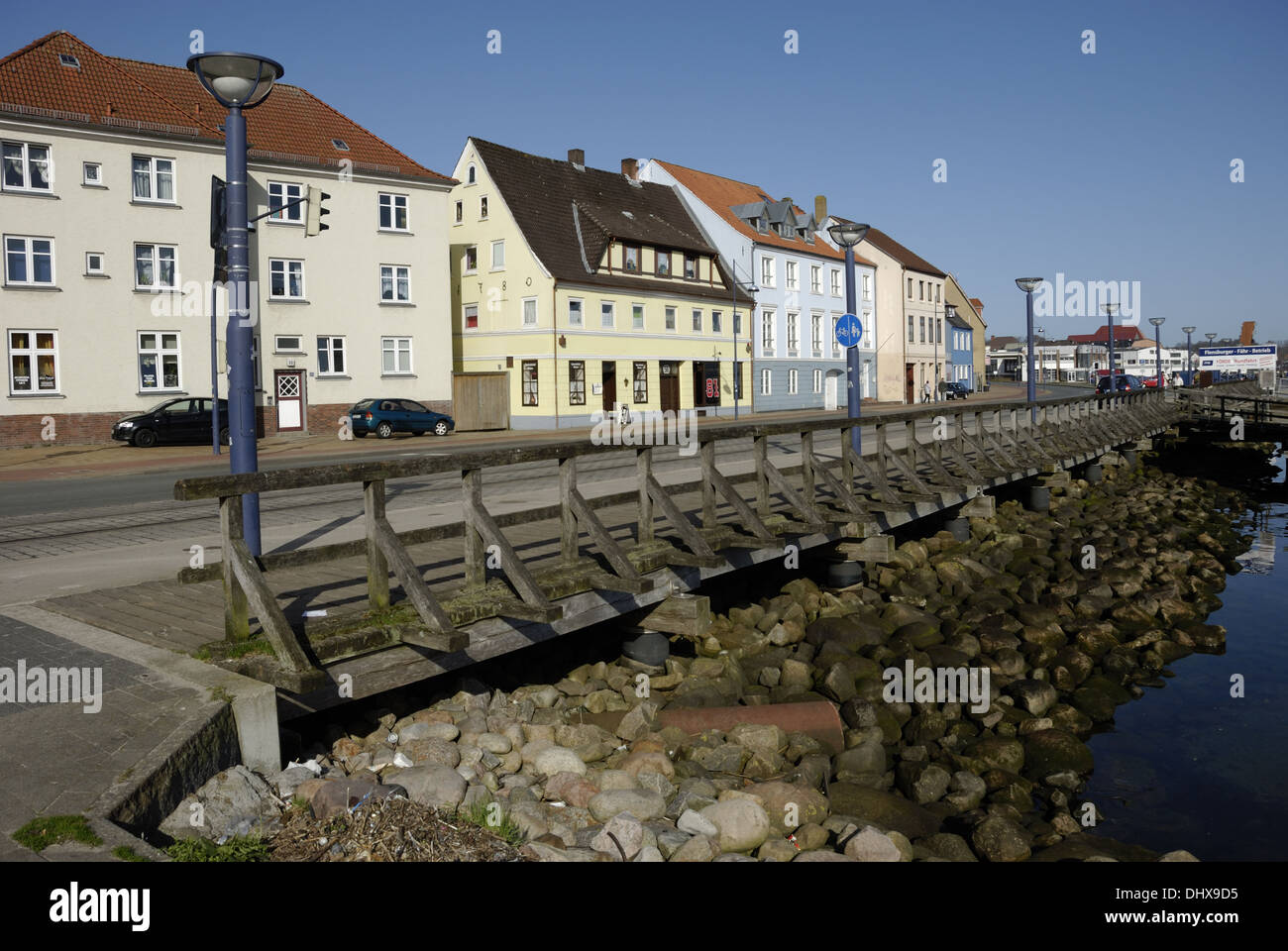 Residential Houses in Flensburg Stock Photo Alamy