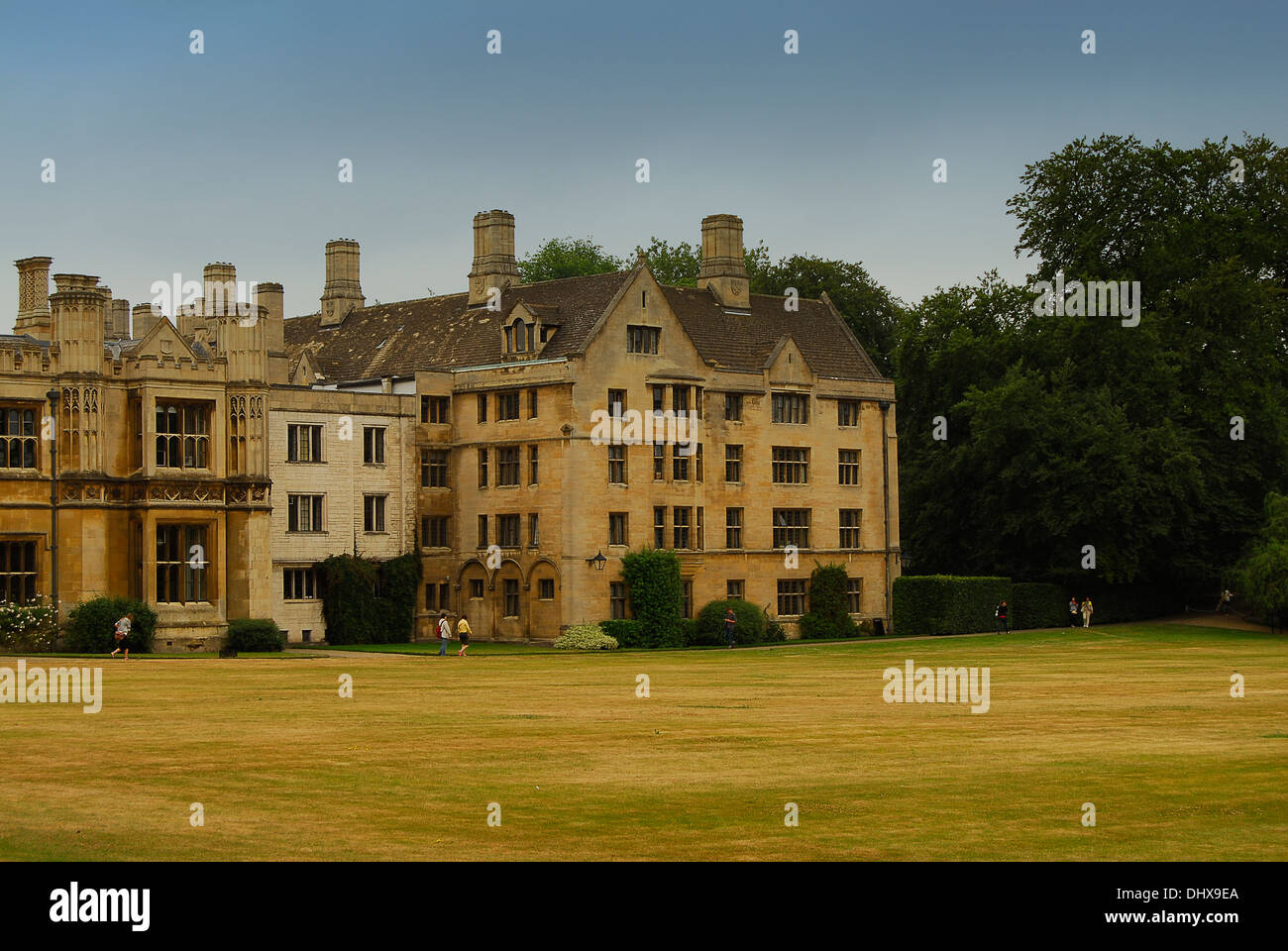 Residencia de estudiantes en Cambridge, Reino Unido,Academia,académico Stock Photo