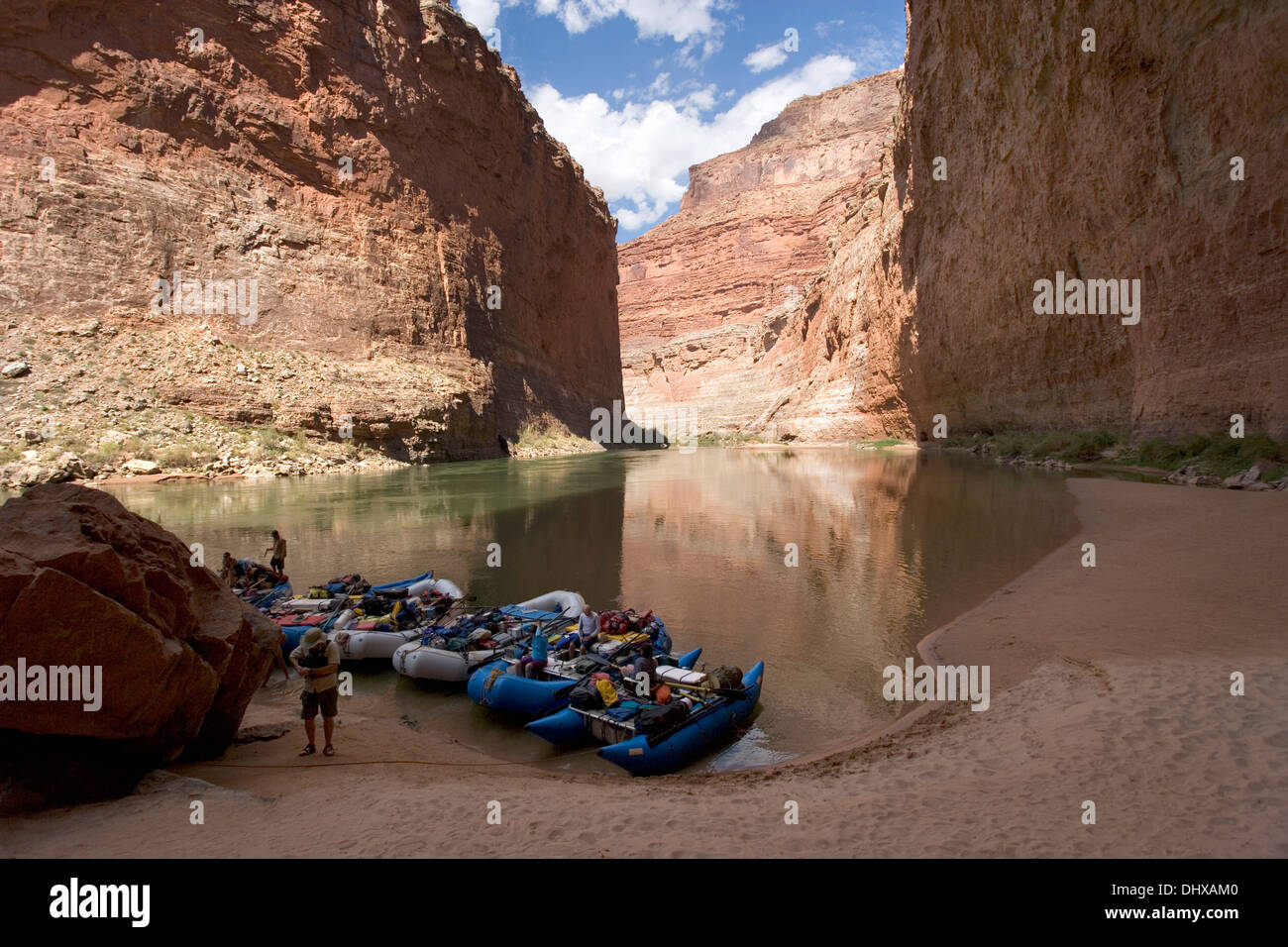 Grand canyon whitewater rafting trip hi-res stock photography and ...