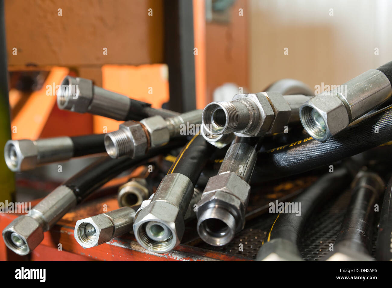 Hydraulic fitting hires stock photography and images Alamy