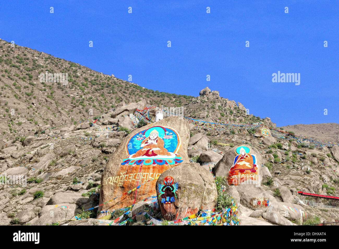 Tibetan buddha painting hires stock photography and images Alamy