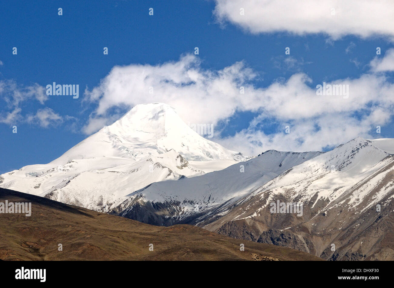 Tibetan mountains Stock Photo