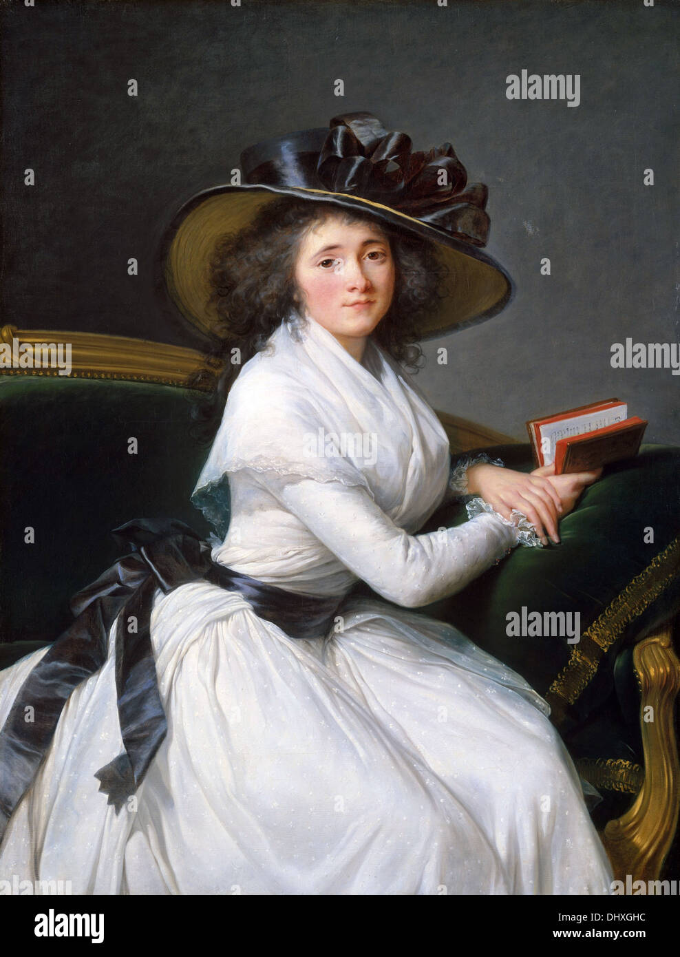 Comtesse de la Châtre - by Élisabeth Louise Vigée Le Brun, 1789 Stock Photo