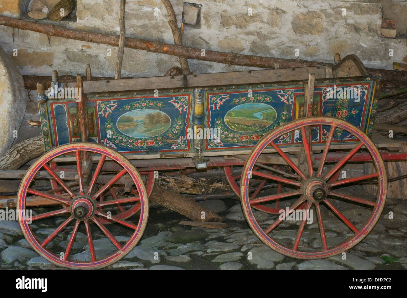 Painted wagon hires stock photography and images Alamy