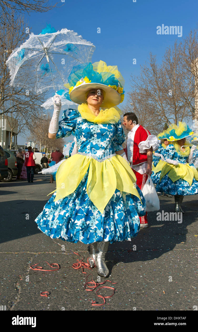 Carnival Parade Women Disguised Isla Cristina Huelva province carnival-parade-women-disguised-isla-cristina-huelva-province