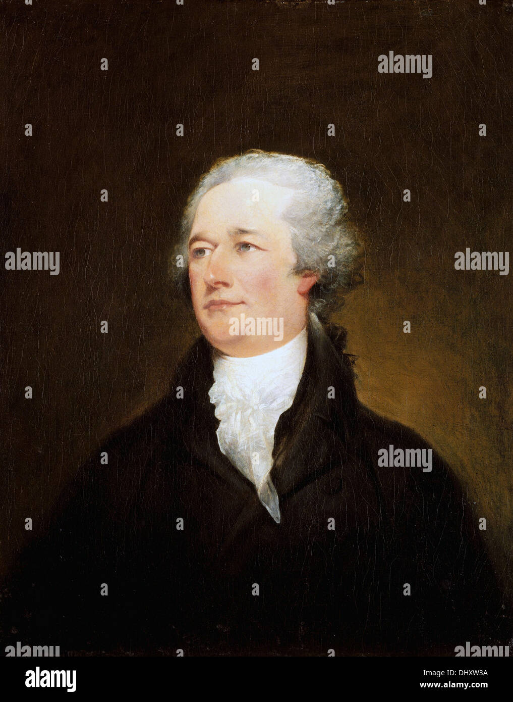 Alexander Hamilton - by John Trumbull, 1806 Stock Photo