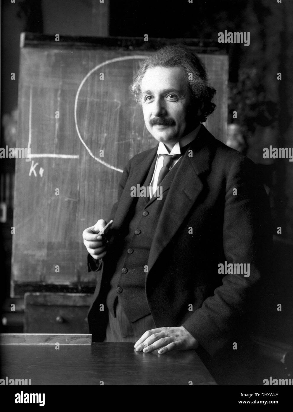 Albert Einstein, 1921 Stock Photo