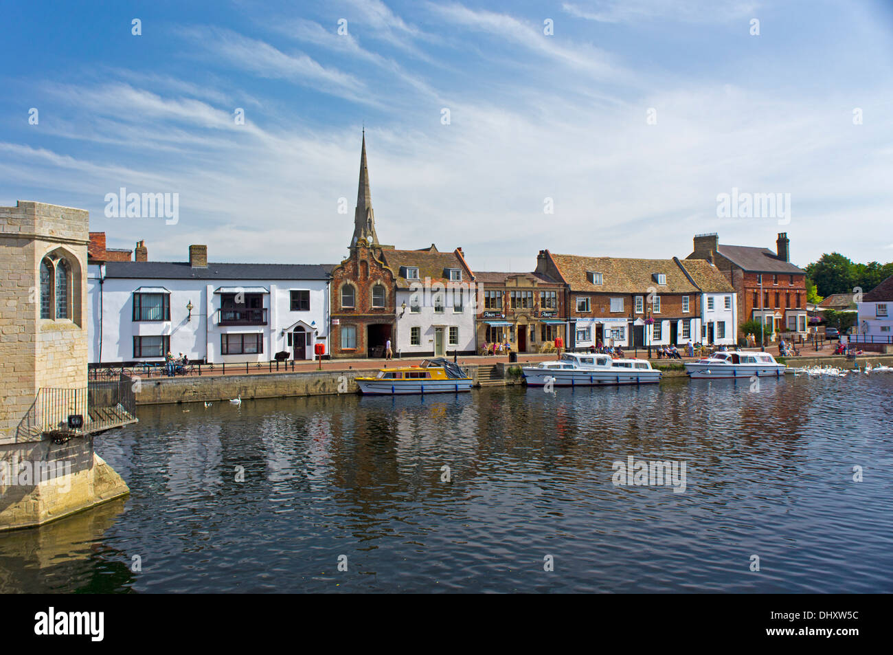 St Ives Cambridgeshire England Uk Stock Photo Alamy