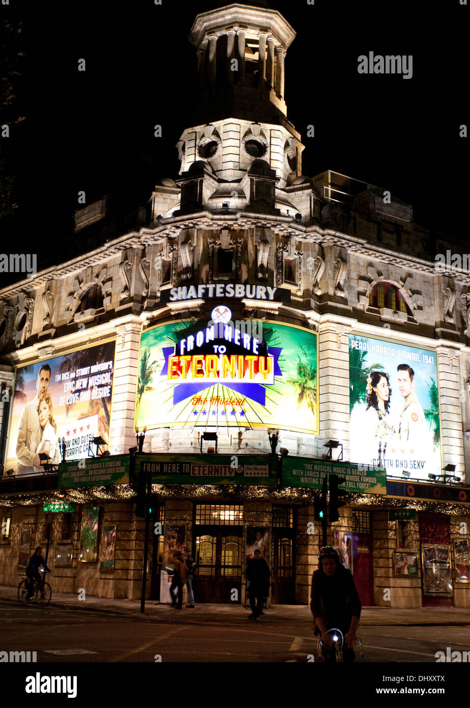 'From Here To Eternity' musical at Shaftesbury Theatre, London Stock Photo