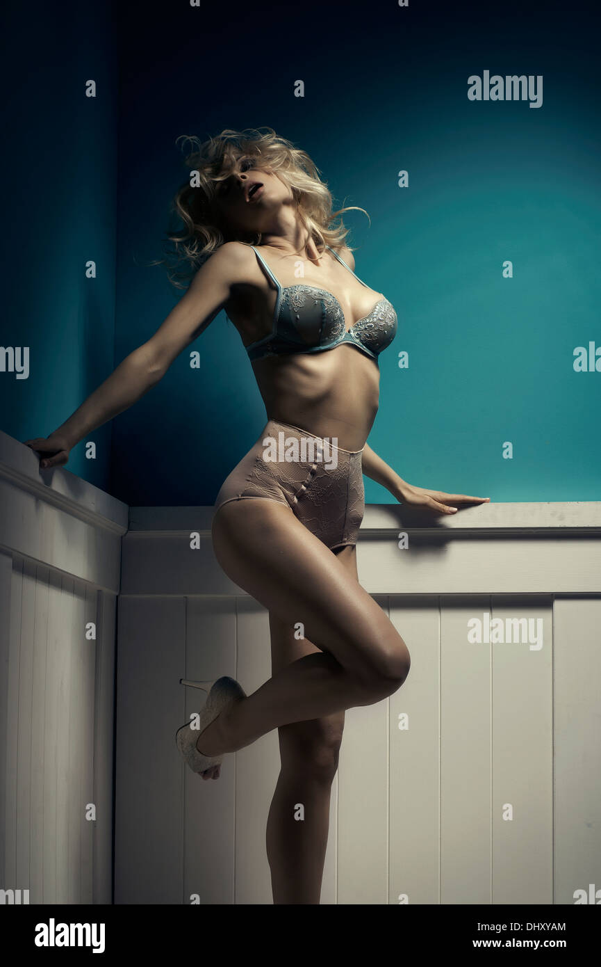 Fashion sexy shoot of young sexy woman in lingerie Stock Photo - Alamy Fashion sexy shoot of young sexy woman in lingerie Stock Photo - Alamy