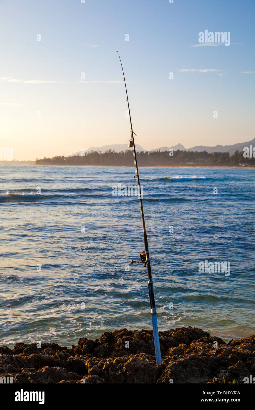 Salt water fishing pole hi-res stock photography and images - Alamy