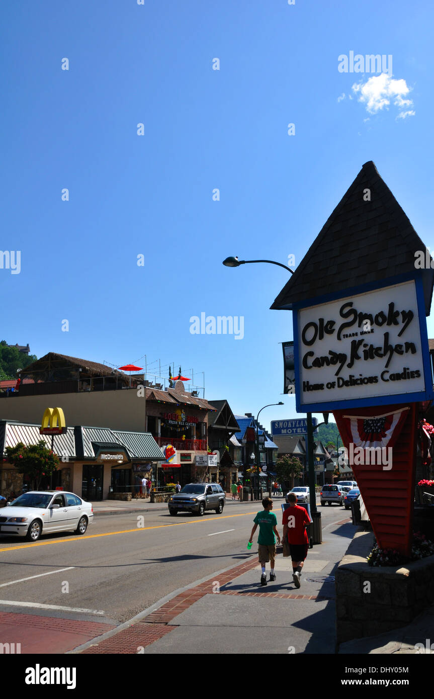 Gatlinburg, Tennessee, USA Stock Photo Alamy