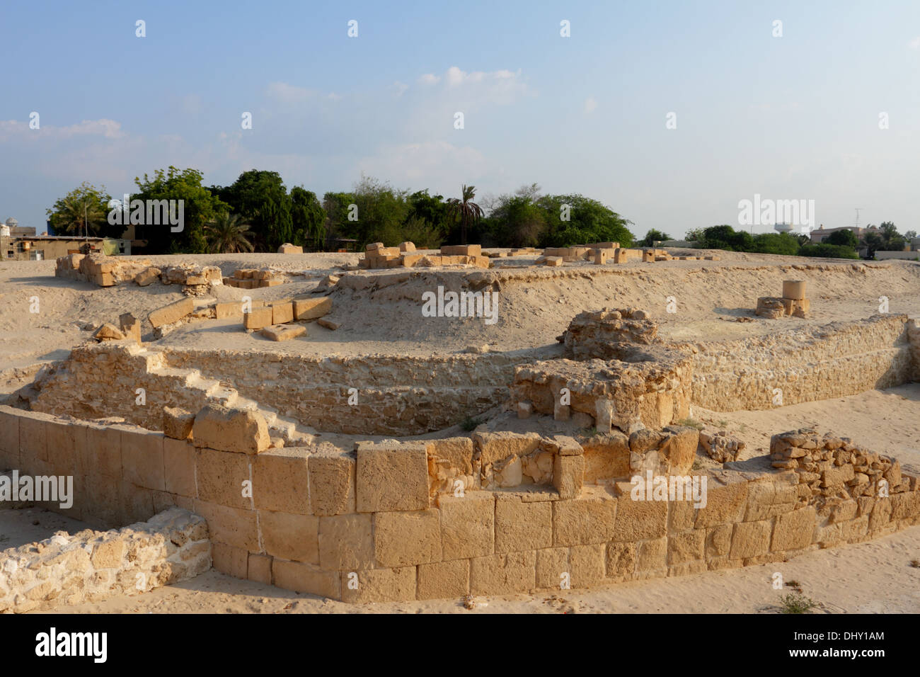 Barbar Temple, Kingdom of Bahrain Stock Photo Alamy