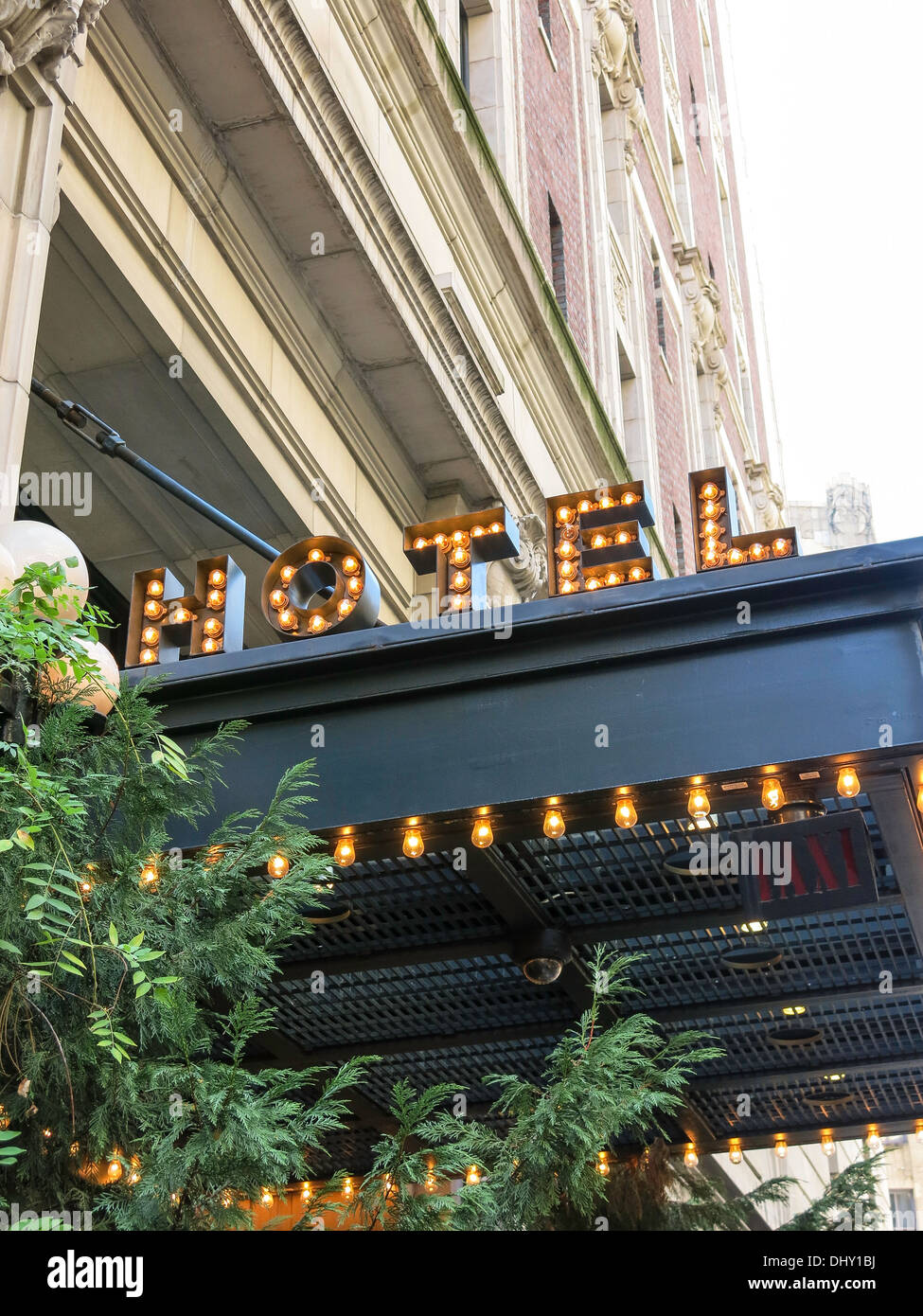 Ace Hotel Marquee, 20 West 29th Street, Chelsea, NYC Stock Photo - Alamy