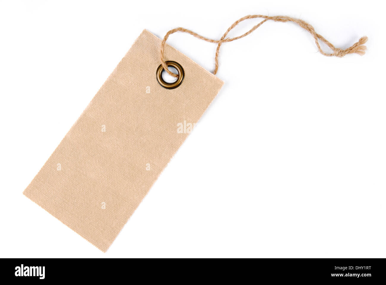 tag label isolated on white background Stock Photo