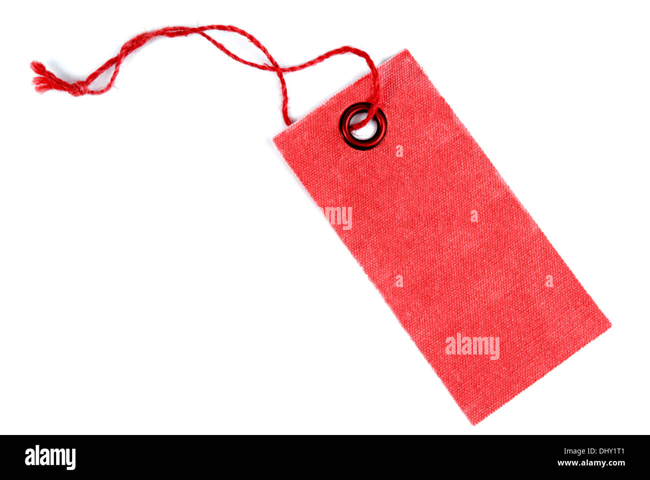 tag label isolated on white background Stock Photo