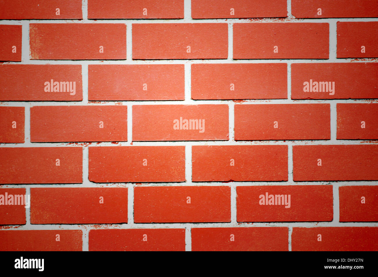 The Red brick walls of the home And light middle Stock Photo Alamy