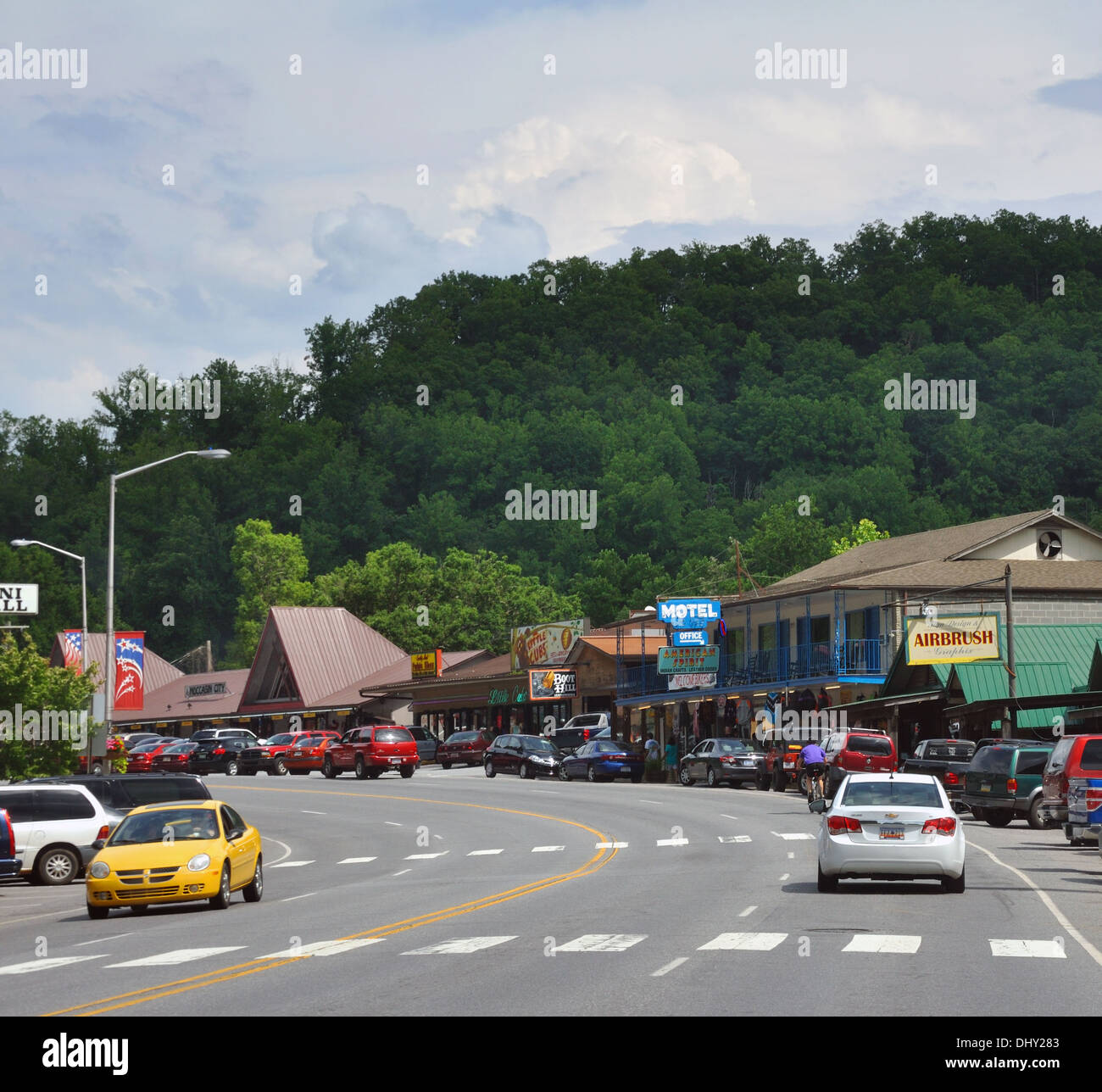 Cherokee reservation cherokee north carolina hires stock photography