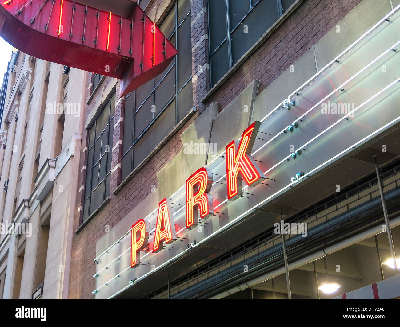 Parking Garage Sign In NYC Stock Photo Alamy Parking Garage Sign In NYC Stock Photo Alamy